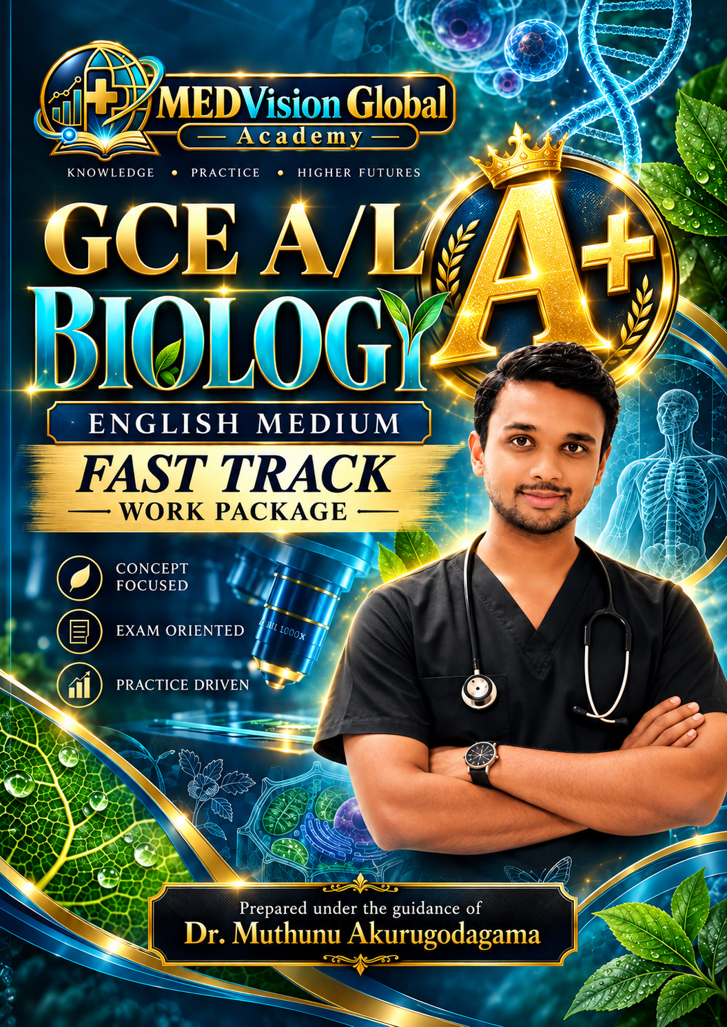 GCE A/L Biology English Medium Fast Track Work Package cover