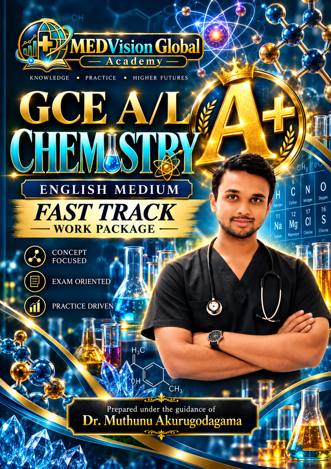 GCE A/L Chemistry English Medium Fast Track Work Package cover