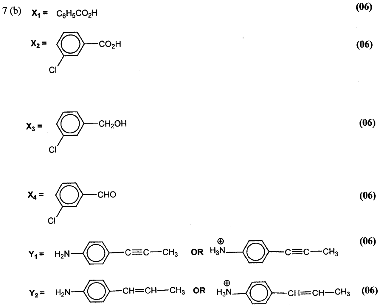 Alternative pathway: structures of X_2, X_3, X_4, Y_1, Y_2 from the scheme